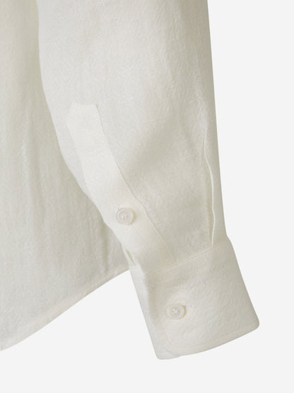 Outlet online Sease Hombre Camisa Fish Tail Lino color Blanco sku 531-006163 01 - Foto 6