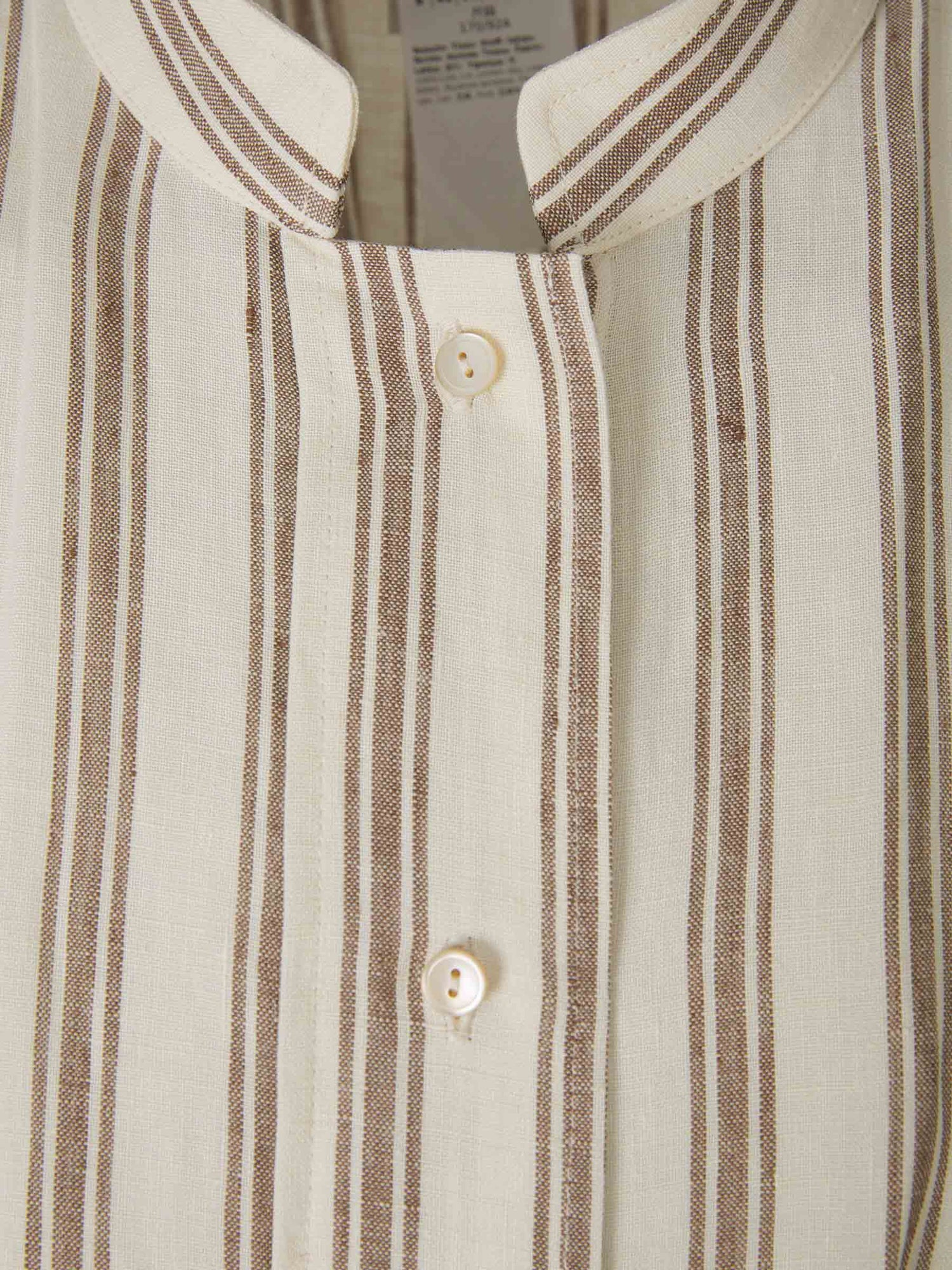 Outlet online Max Mara Mujer Vestido Midi Lino color Beis sku 721-000259 01 - Foto 4