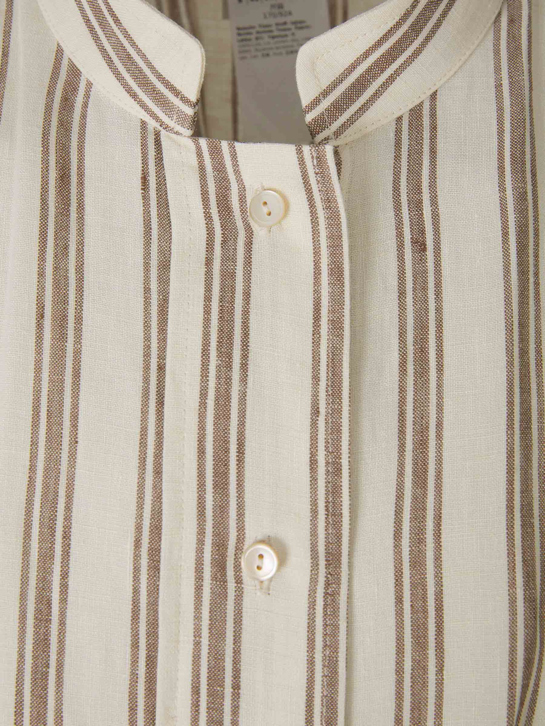 Outlet online Max Mara Mujer Vestido Midi Lino color Beis sku 721-000259 01 - Foto 4