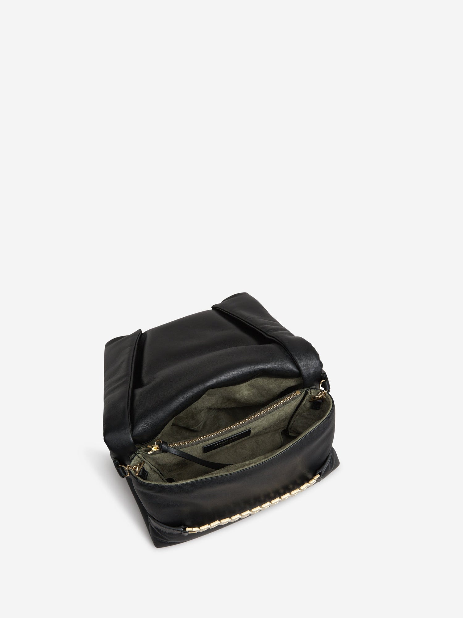 Outlet online Victoria Beckham Mujer Bolso Hombro Puffy Chain color Negro sku 810-007530 01 - Foto 5