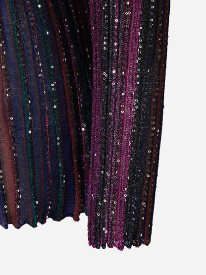 Outlet online Missoni Mujer Jersey Punto Zig Zag color Multicolor sku 711-003047 01 - Foto 4