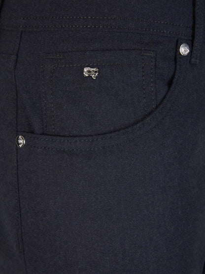Outlet online Marco Pescarolo Hombre Pantalones Cinco Bolsillos color Azul Noche sku 522-002700 01 - Foto 3