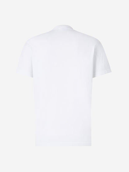 Outlet online Dsquared2 Hombre Camiseta Cool Logo color Blanco sku 553-003814 01 - Foto 2