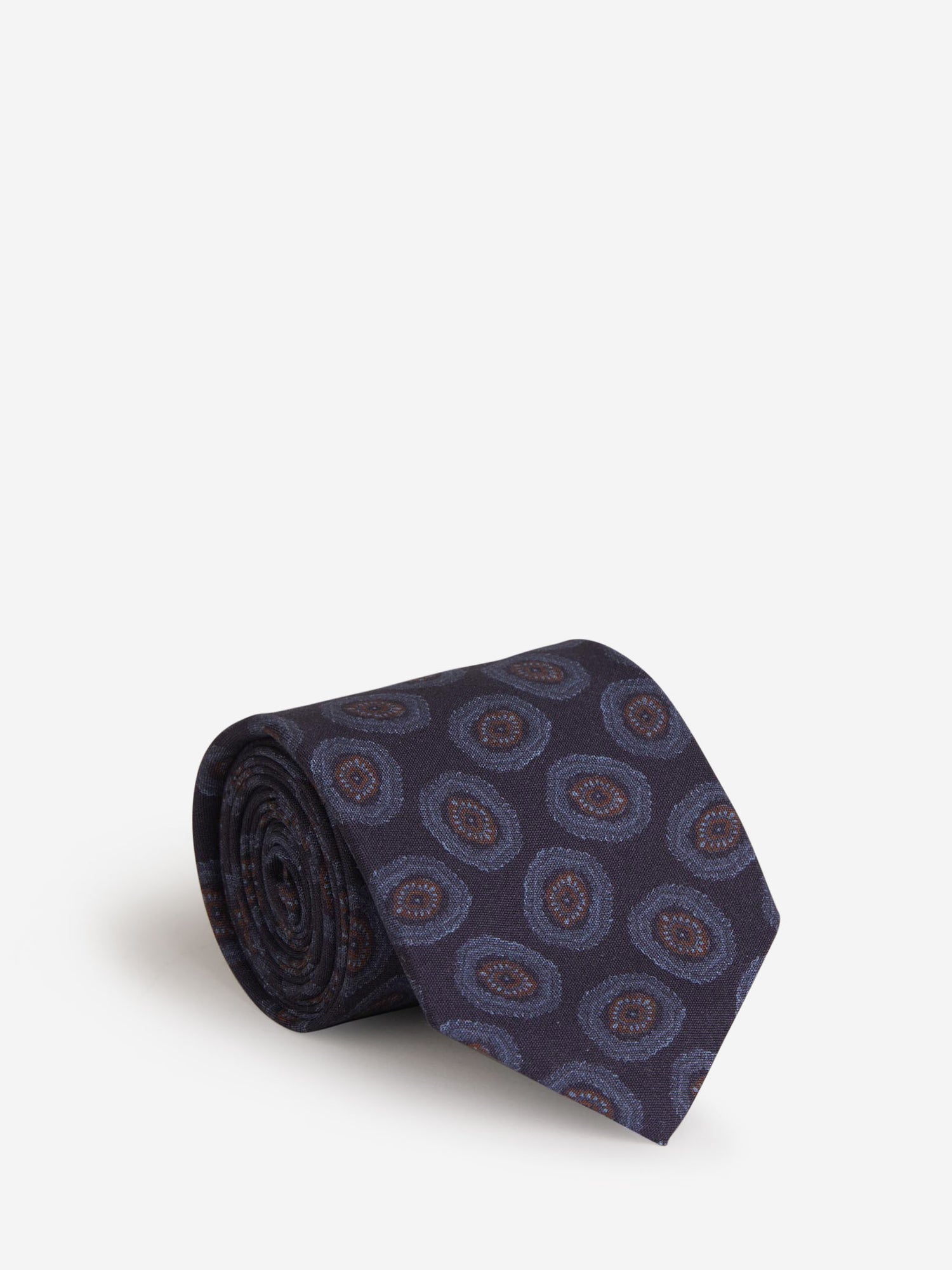 Lardini Corbata Motivo Geométrico color Violeta sku 601-001331 01 - Foto 1