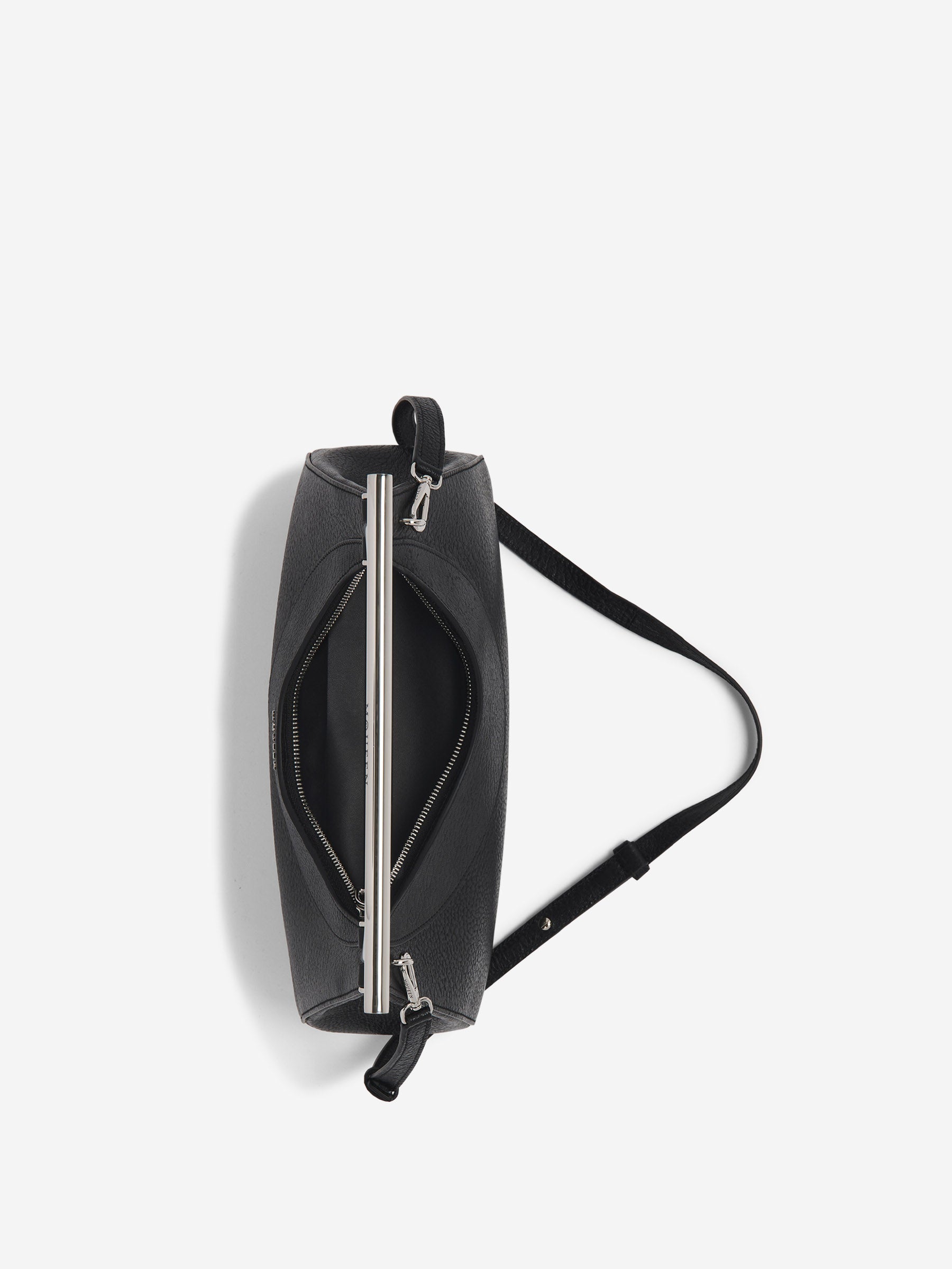 Outlet online McQueen Mujer Bolso Hombro Cross-Bar color Negro sku 810-007797 00 - Foto 3