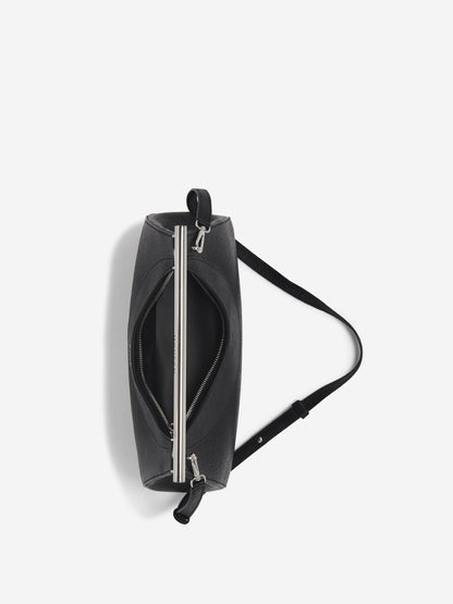 Outlet online McQueen Mujer Bolso Hombro Cross-Bar color Negro sku 810-007797 00 - Foto 3