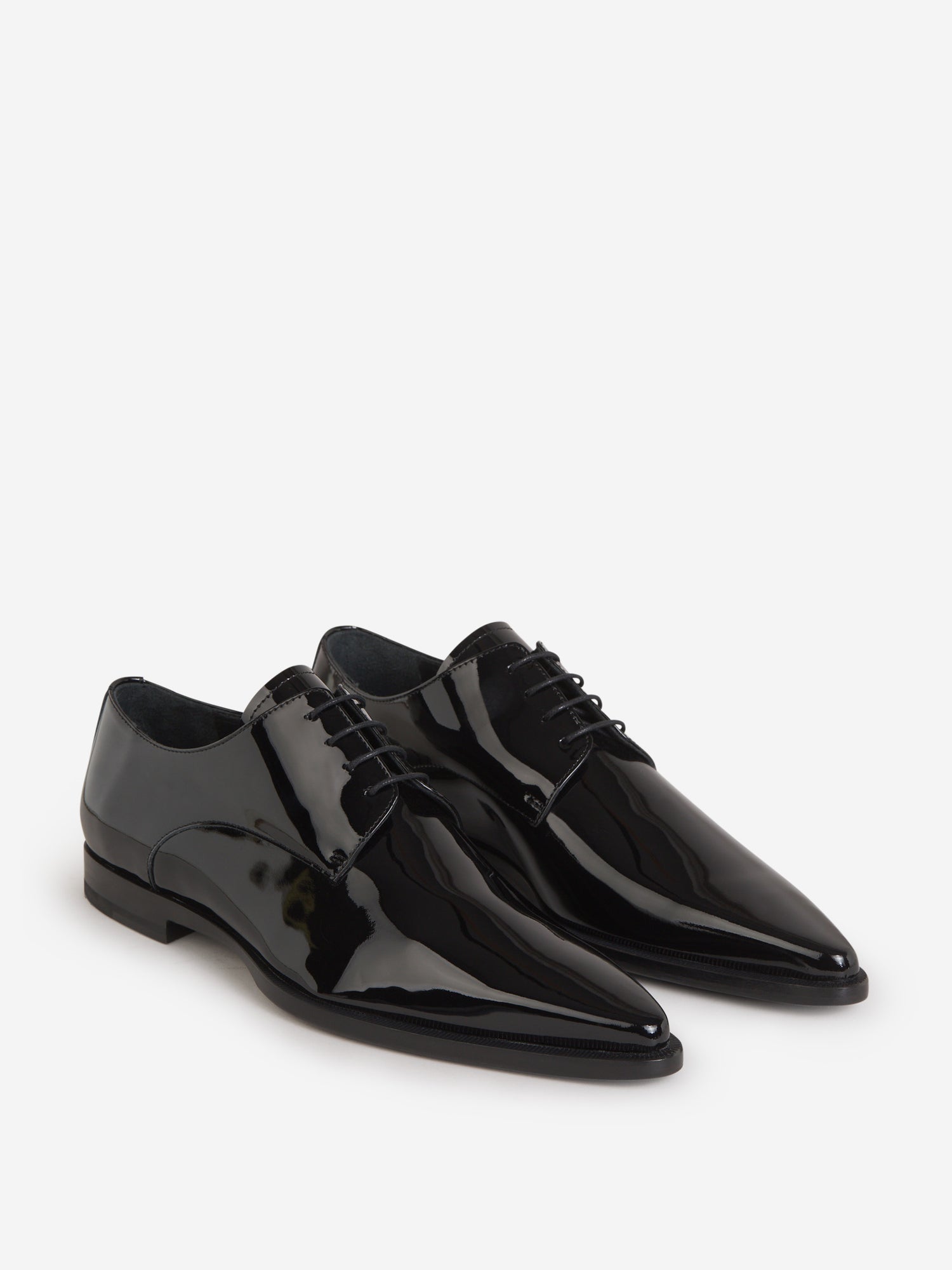 Outlet online Dsquared2 Hombre Zapatos Punk Charol color Negro sku 611-004275 00 - Foto 2