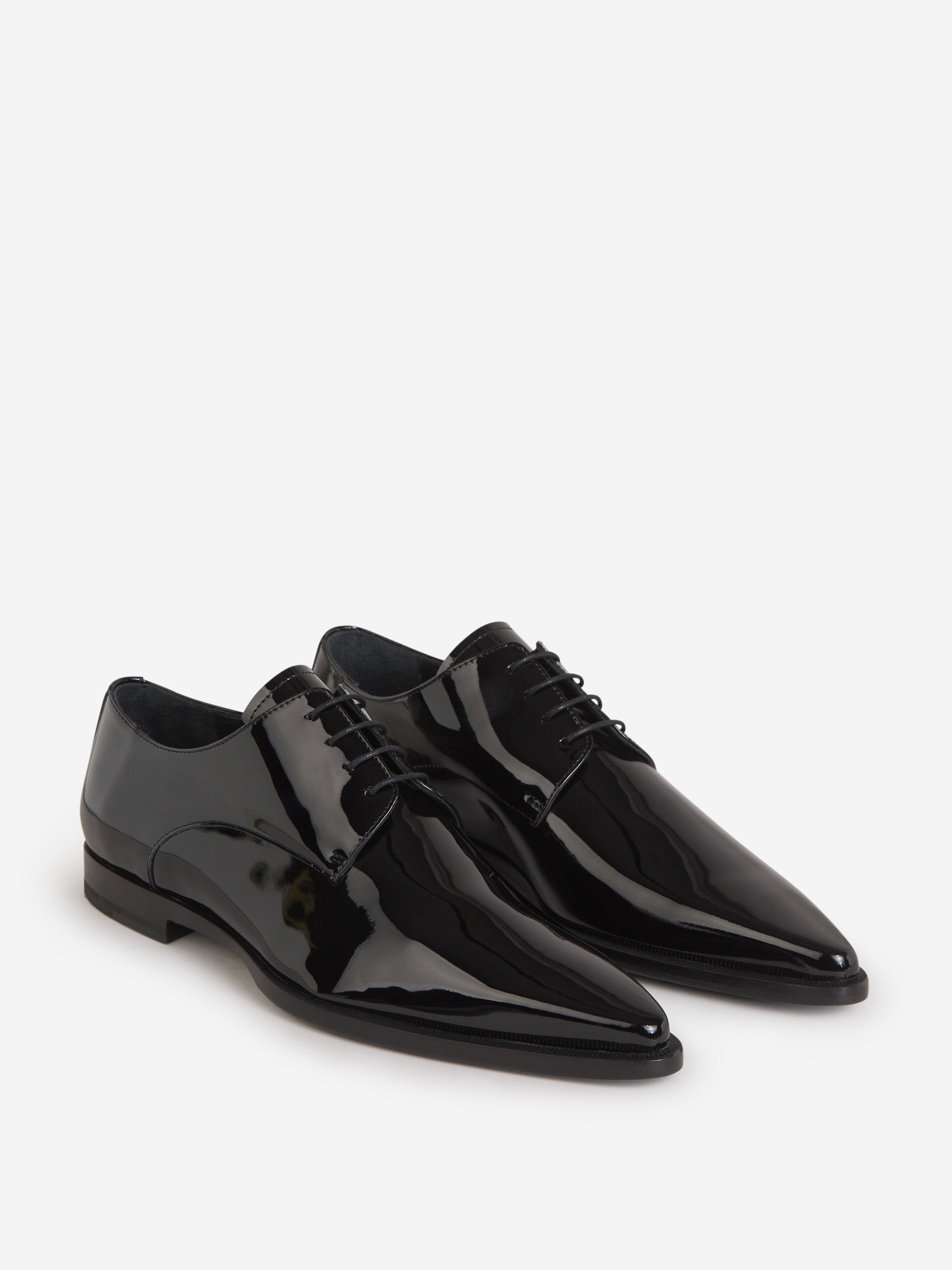 Outlet online Dsquared2 Hombre Zapatos Punk Charol color Negro sku 611-004275 00 - Foto 2
