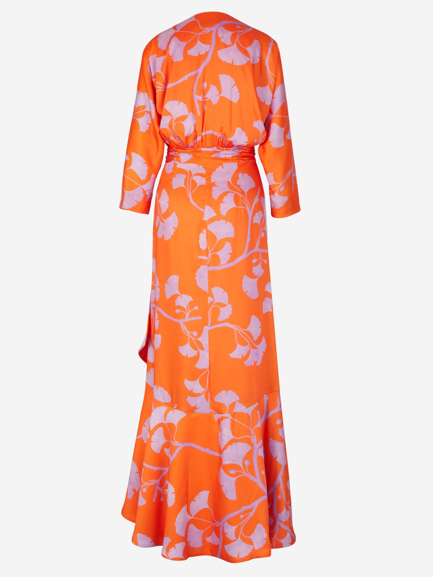 Outlet online Andres Otalora Mujer Vestido Maxi Gingko color Naranja sku 721-000245 01 - Foto 3
