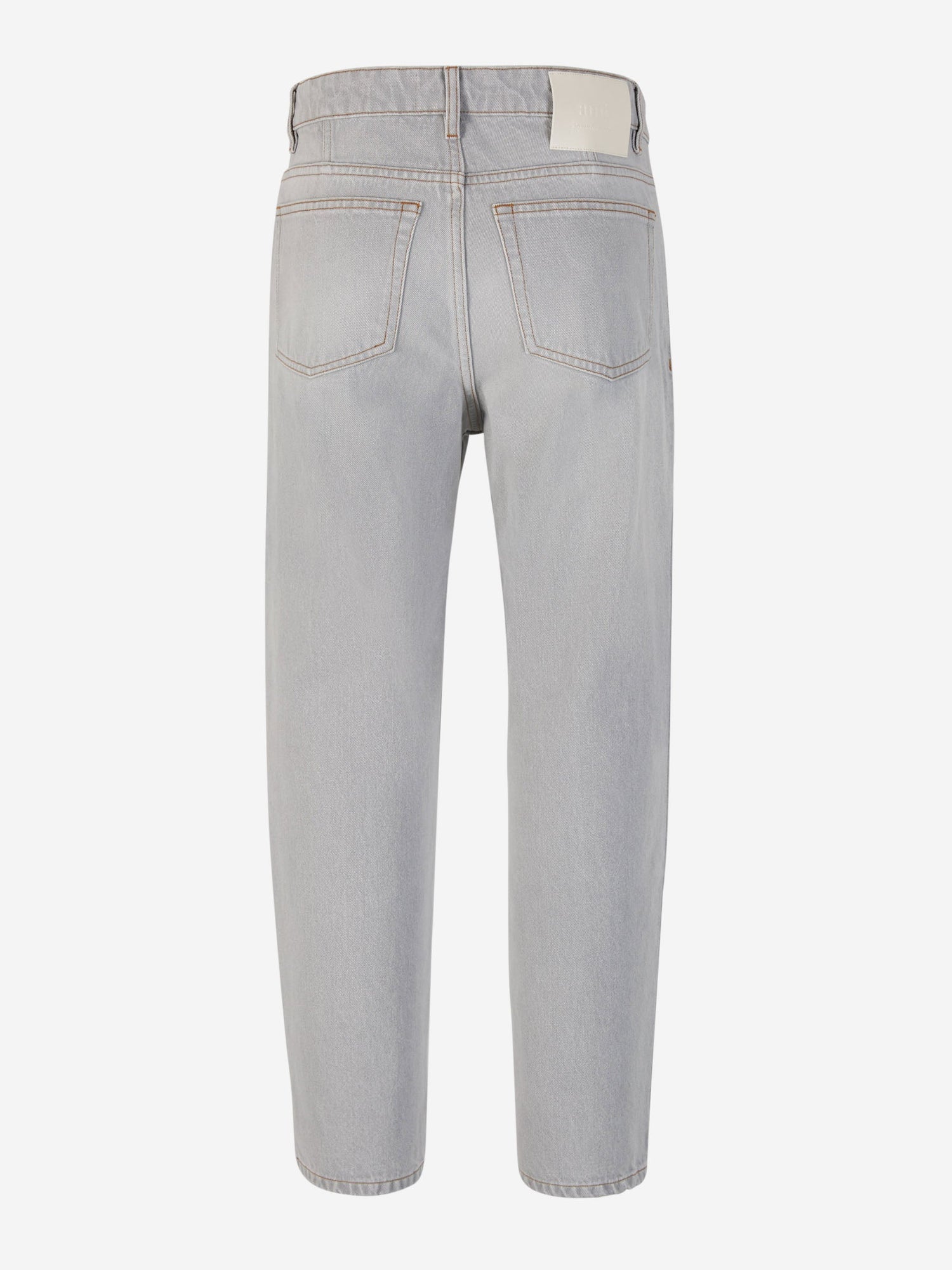 Outlet online Ami Paris Hombre Jeans Straight Fit Javel color Gris Claro sku 522-002589 01 - Foto 2