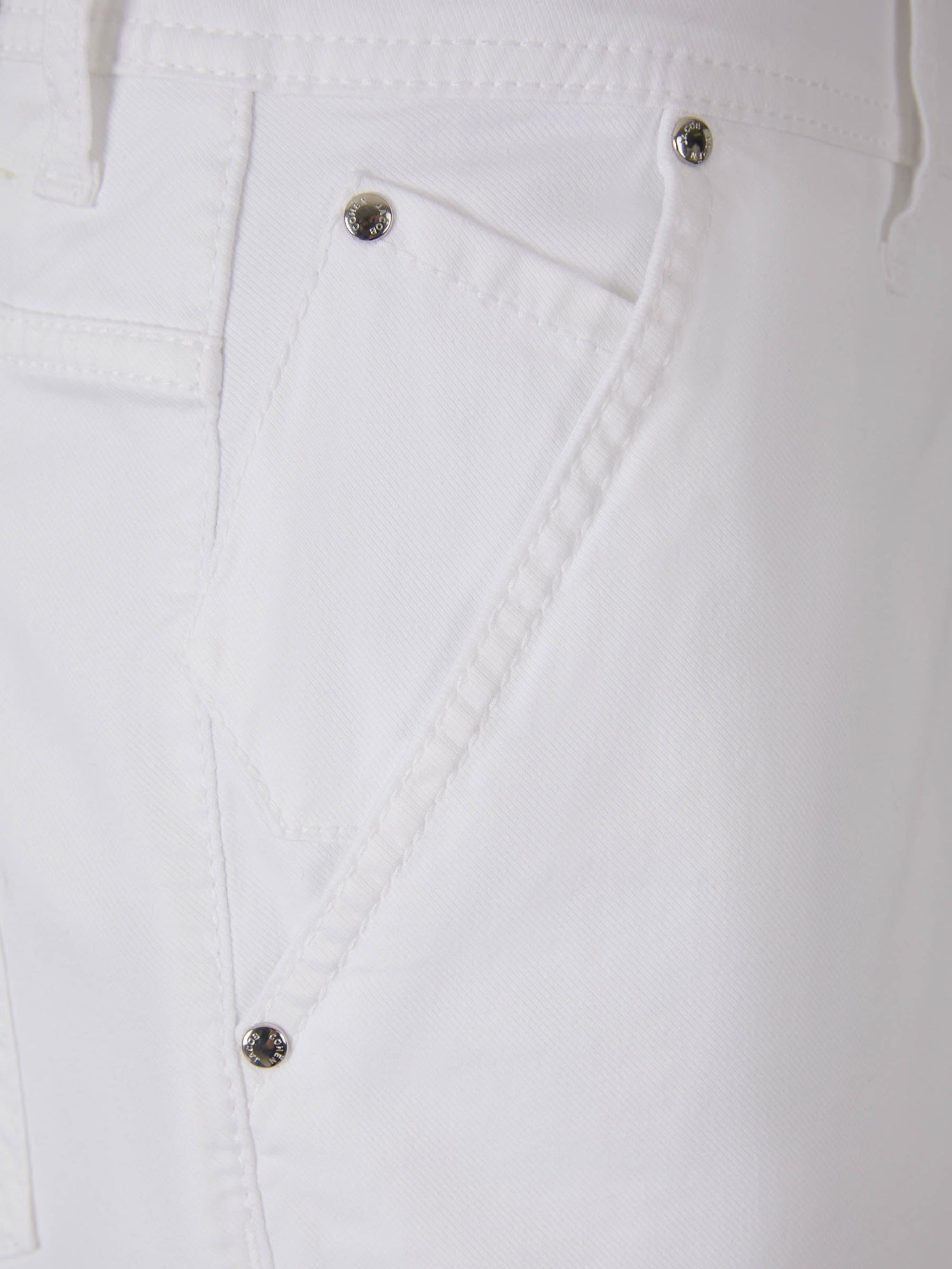 Outlet online Jacob Cohën Hombre Bermudas Lou Algodón color Blanco sku 523-000811 05 - Foto 3