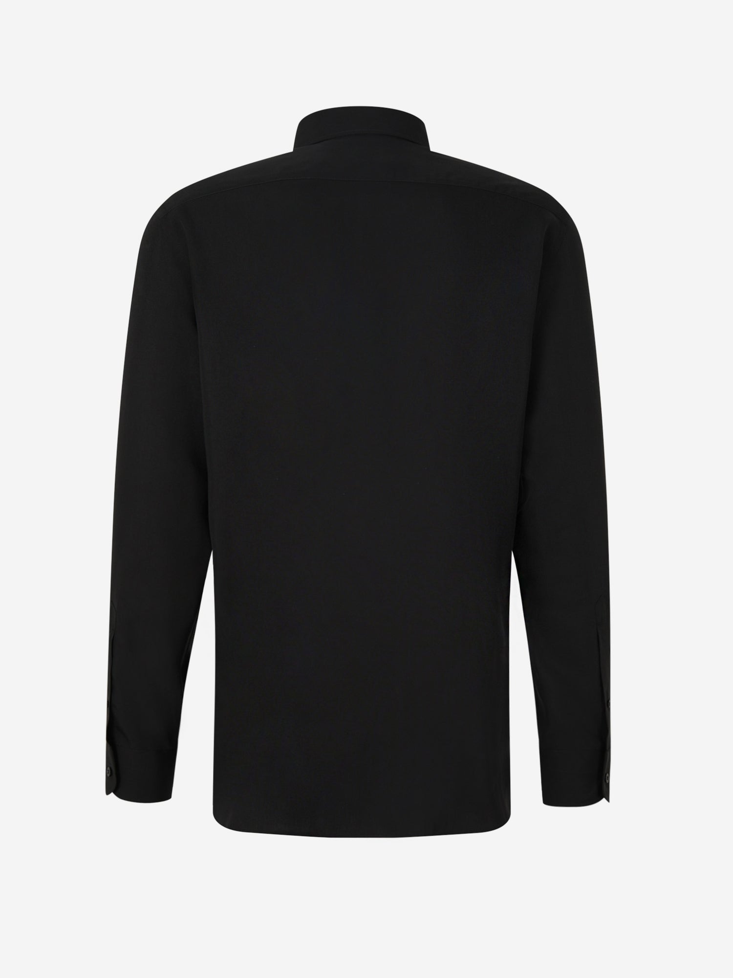 Tom Ford Camisa Fluida Button-Down color Negro sku 531-006287 01 - Foto 3