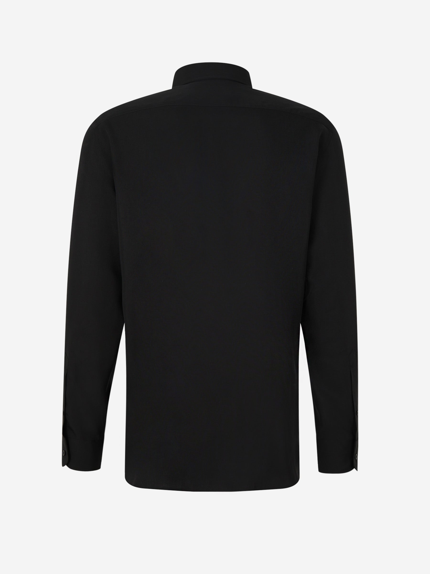 Tom Ford Camisa Fluida Button-Down color Negro sku 531-006287 01 - Foto 4