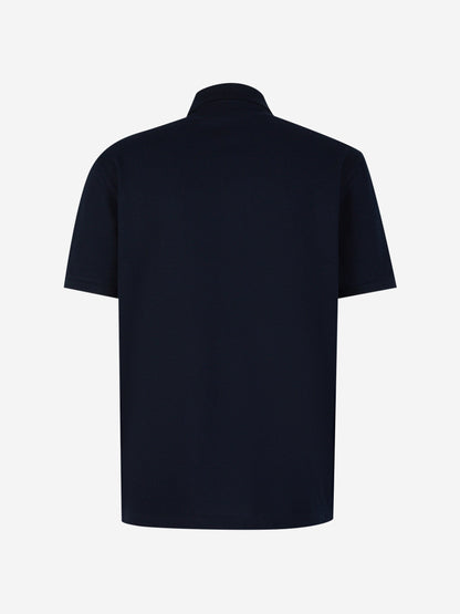 Outlet online Brioni Hombre Polo Piquet Algodón color Azul Noche sku 552-001450 01 - Foto 2