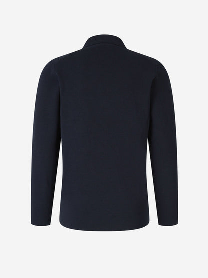 Outlet online Santa Eulalia Hombre Americana Punto Algodón color Azul Marino sku 302-003471 02 - Foto 2
