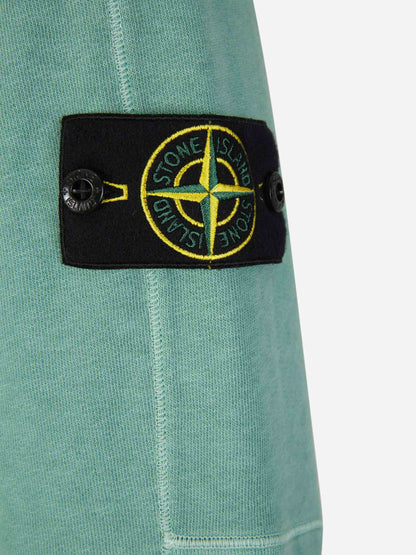 Outlet online Stone Island Hombre Sudadera Cremallera Algodón color Verde Menta sku 545-001581 01 - Foto 5