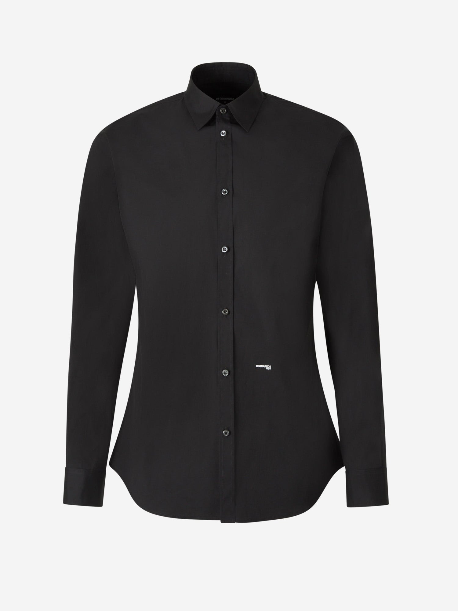 Outlet online Dsquared2 Hombre Camisa Relax Dan color Negro sku 531-006290 01 - Foto 2