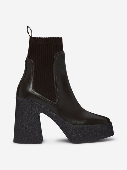 Outlet online Stella McCartney Mujer Botines Skyla color Marron Oscuro sku 805-000736 01 - Foto 1