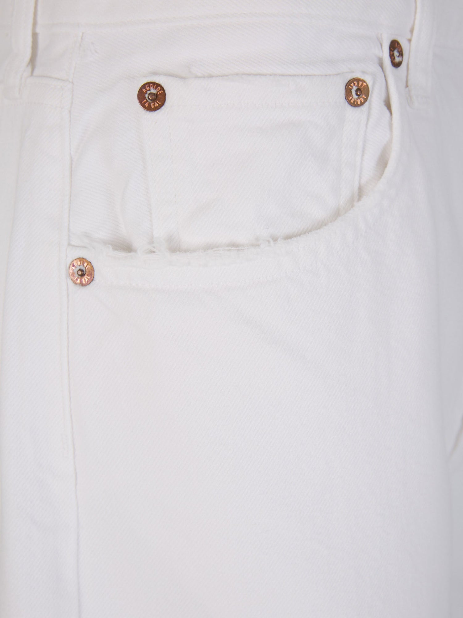 Outlet online Agolde Mujer Jeans Slung Baggy color Blanco sku 763-001499 01 - Foto 4