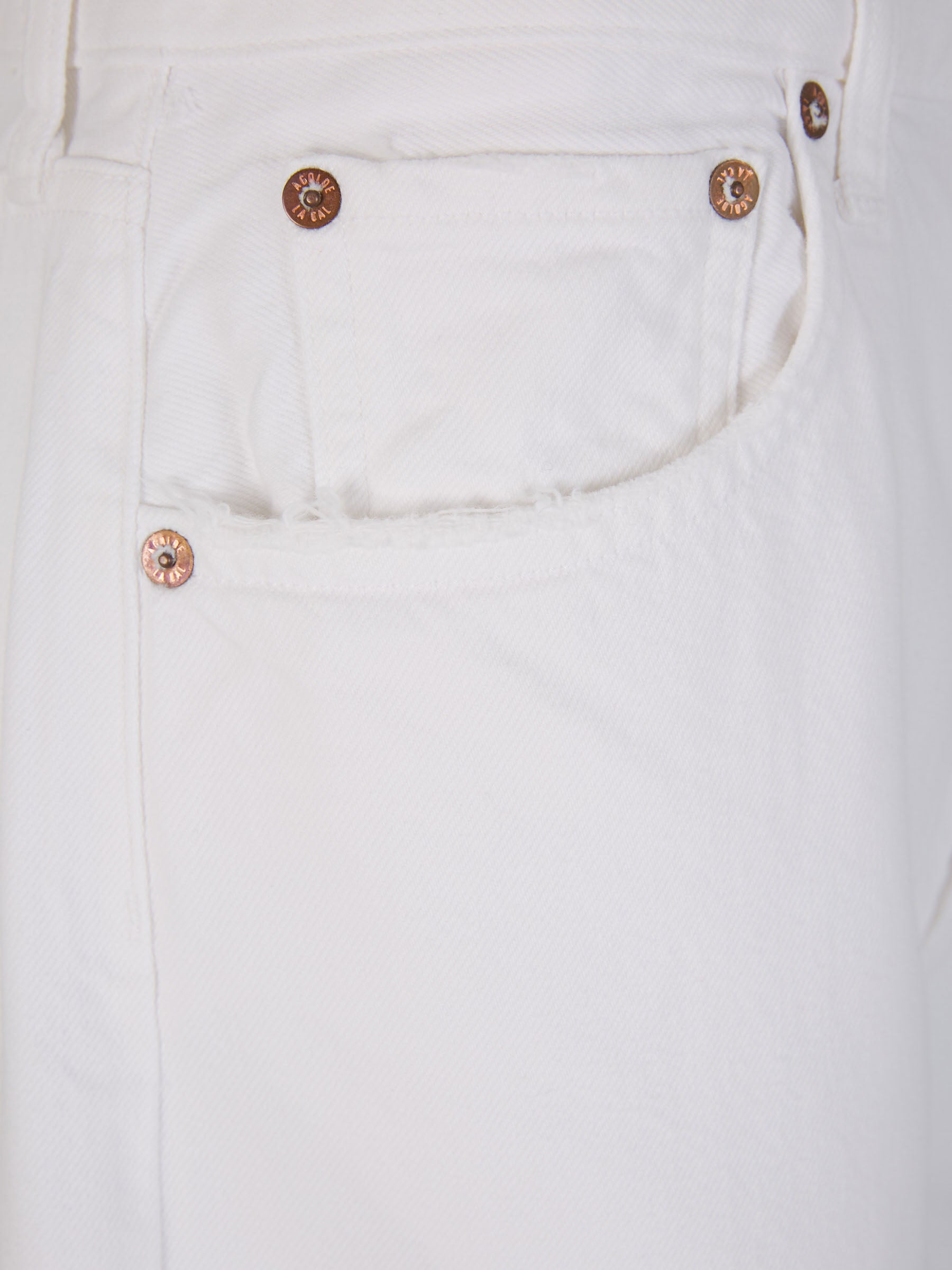 Outlet online Agolde Mujer Jeans Slung Baggy color Blanco sku 763-001499 01 - Foto 4