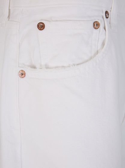 Outlet online Agolde Mujer Jeans Slung Baggy color Blanco sku 763-001499 01 - Foto 4