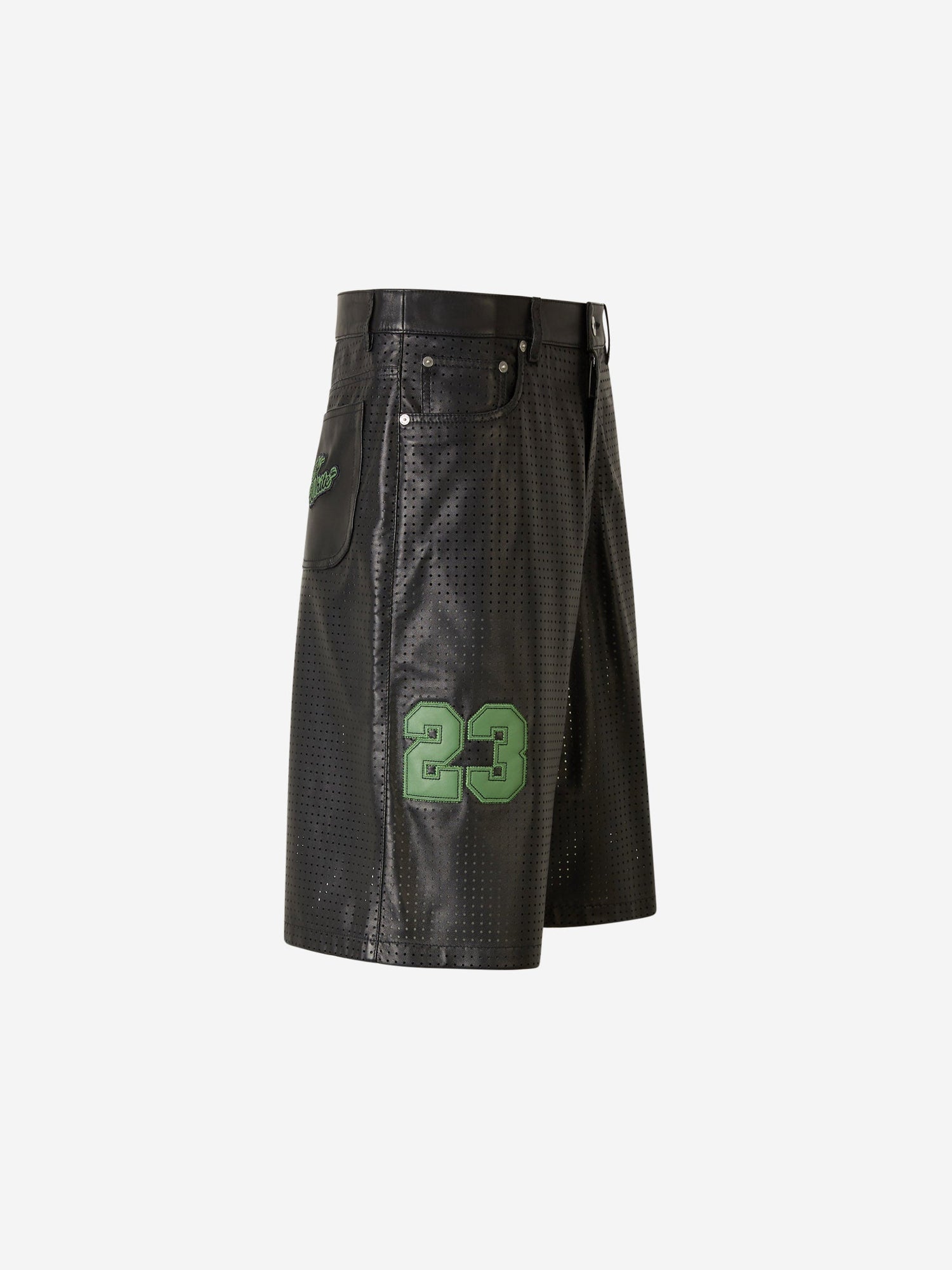 Outlet online Off-White Hombre Bermudas Naulover Lea color Negro sku 523-000886 01 - Foto 4