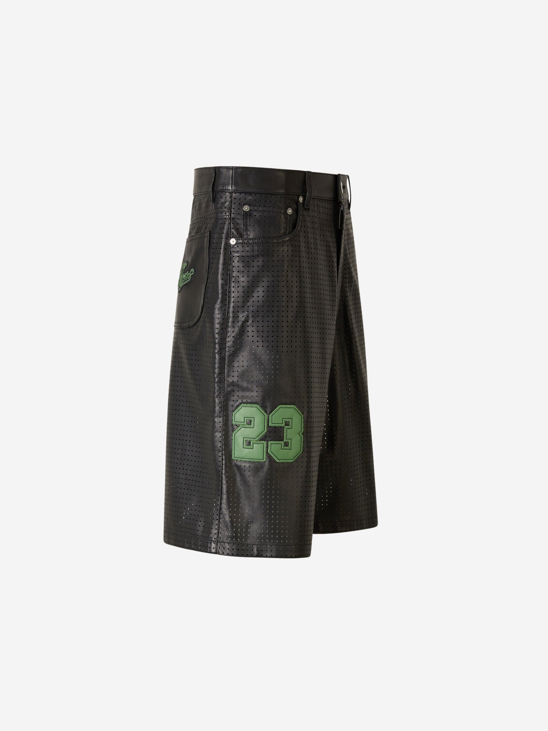Outlet online Off-White Hombre Bermudas Naulover Lea color Negro sku 523-000886 01 - Foto 4