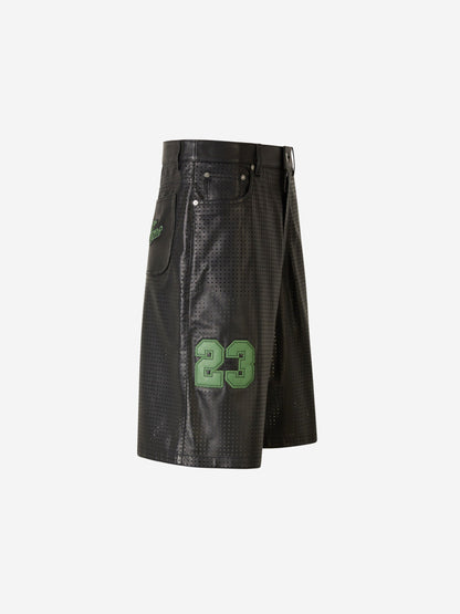 Outlet online Off-White Hombre Bermudas Naulover Lea color Negro sku 523-000886 01 - Foto 4