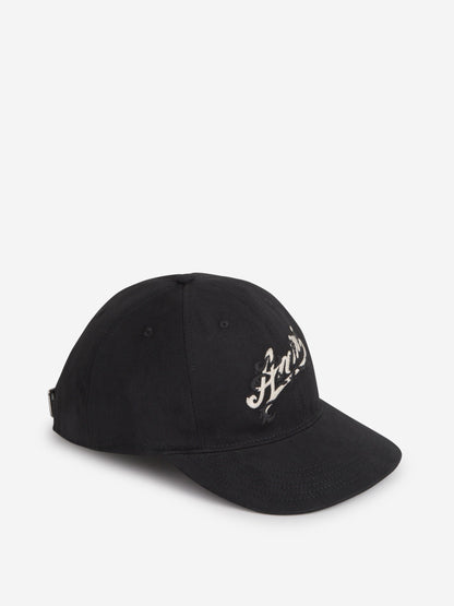 Outlet online Amiri Hombre Gorra Logo Algodón color Azul Noche sku 695-001454 01 - Foto 1
