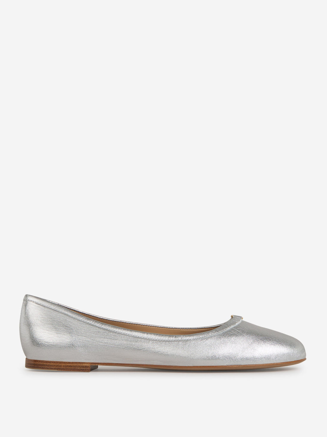 Outlet online Chloé Mujer Bailarinas Marcie Metalizadas color Plateado sku 800-005175 00 - Foto 1