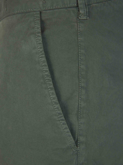 Outlet online Stone Island Hombre Pantalones Algodón Logo color Verde Oscuro sku 521-003028 02 - Foto 4