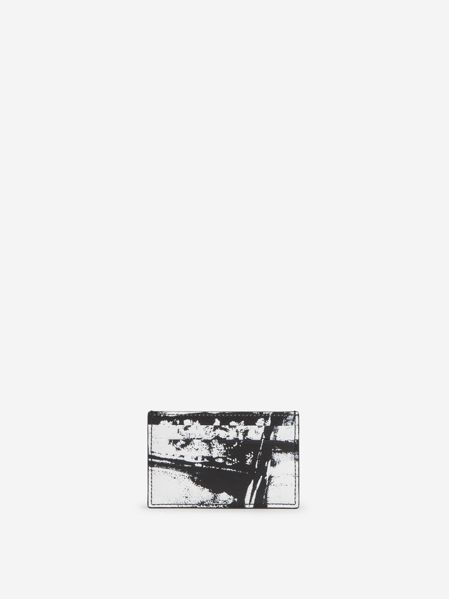 Outlet online McQueen Hombre Tarjetero Estampado Piel color Negro sku 691-001276 01 - Foto 3