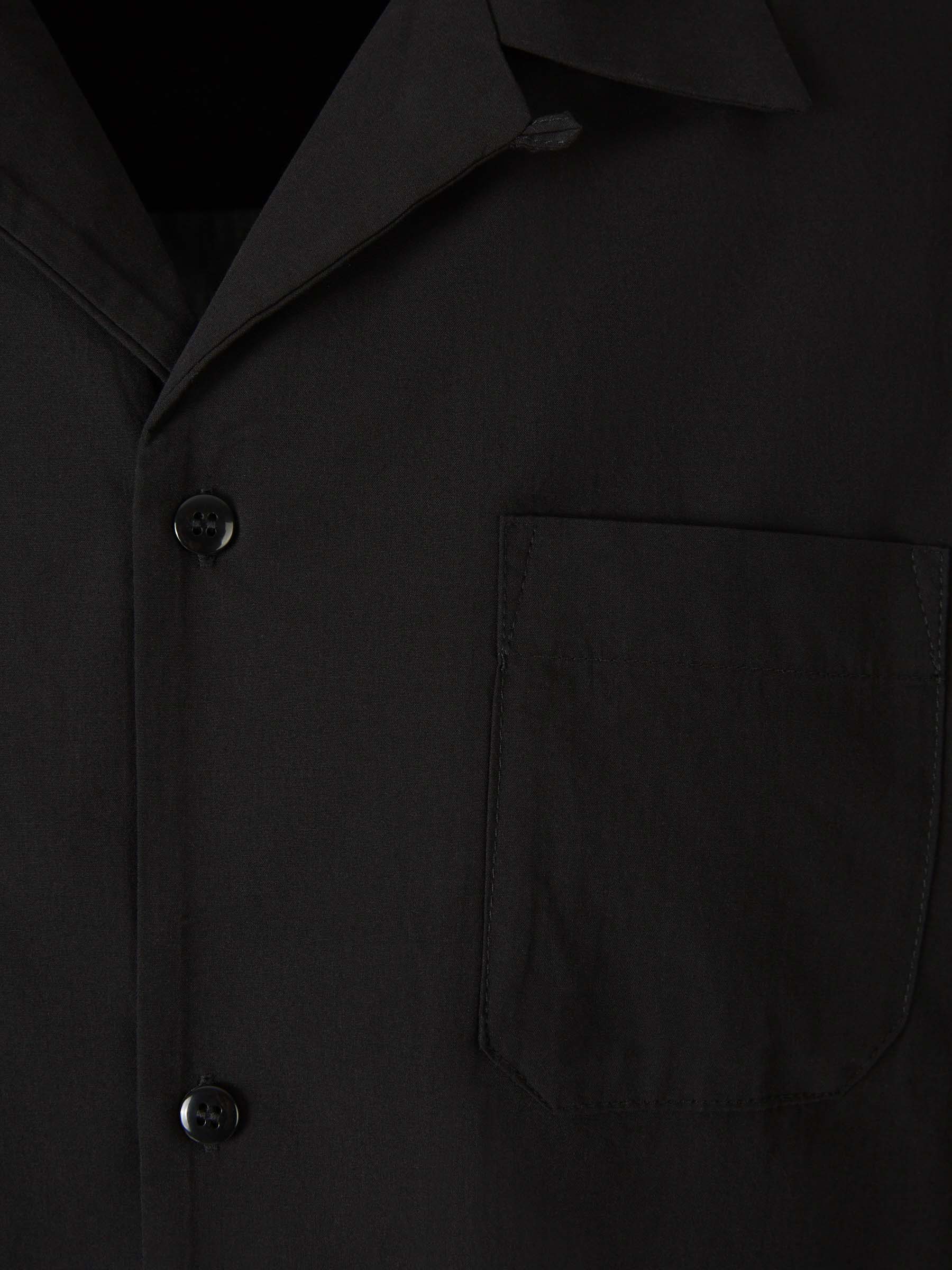 John Elliott Camisa Bolsillo Camp color Negro sku 532-000532 01 - Foto 3