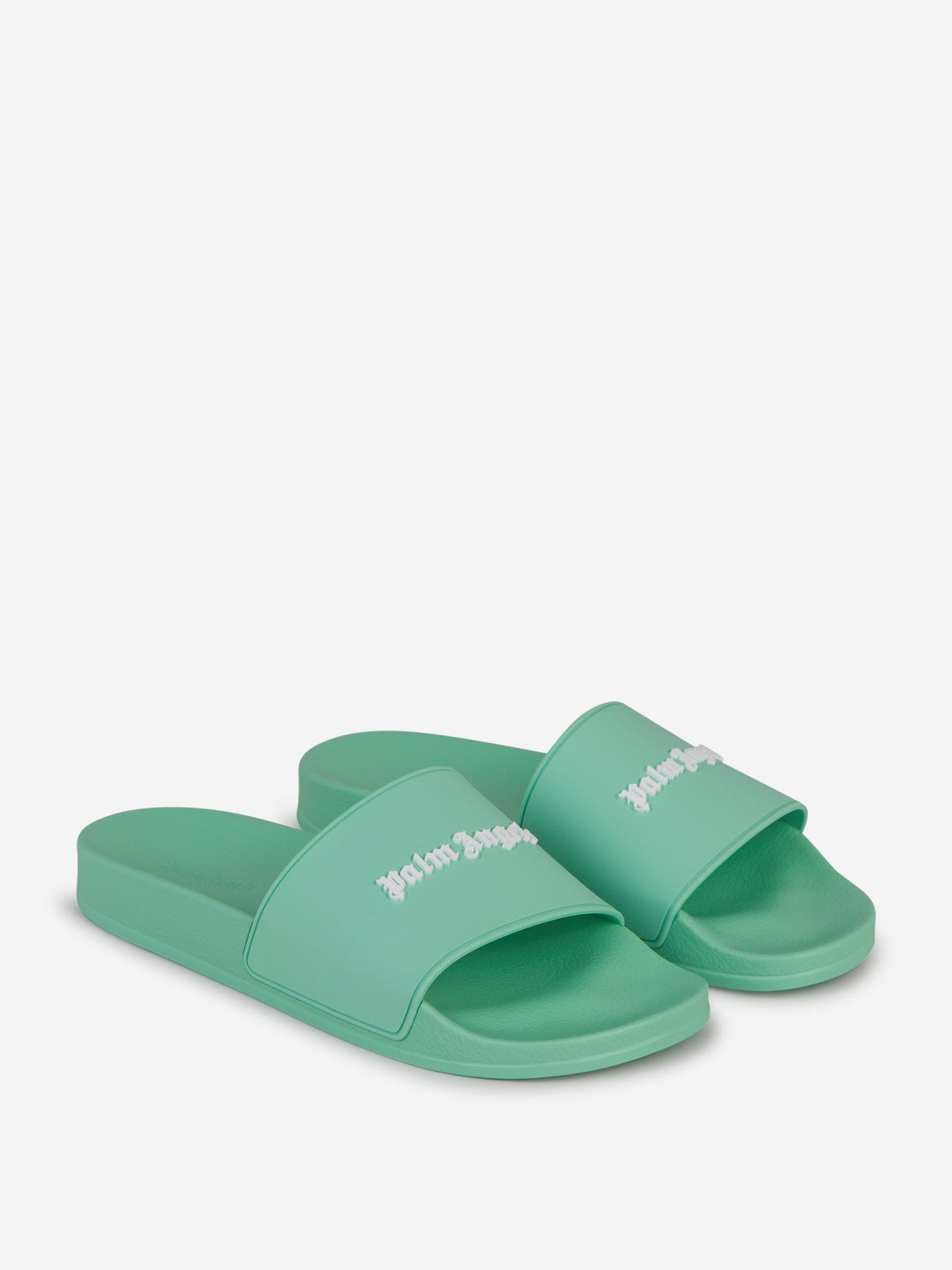 Outlet online Palm Angels Hombre Sandalias Pool Logo color Verde Menta sku 617-000095 03 - Foto 2