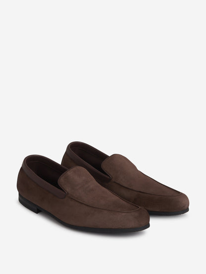 Outlet online John Lobb Hombre Mocasines Tyne color Marrón Oscuro sku 611-004373 01 - Foto 2