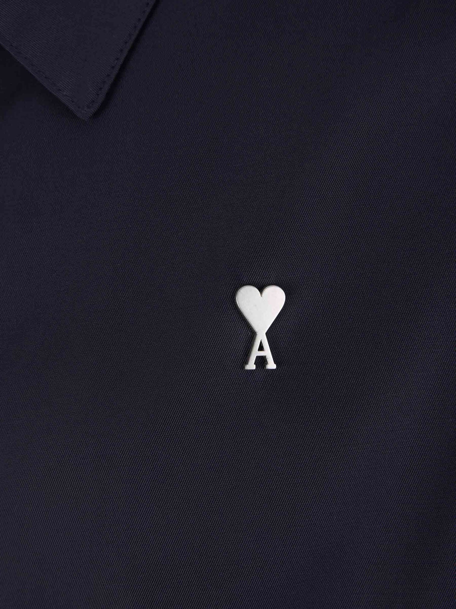 Outlet online Ami Paris Hombre Chaqueta Elástico Logo color Gris Piedra sku 512-002217 01 - Foto 9