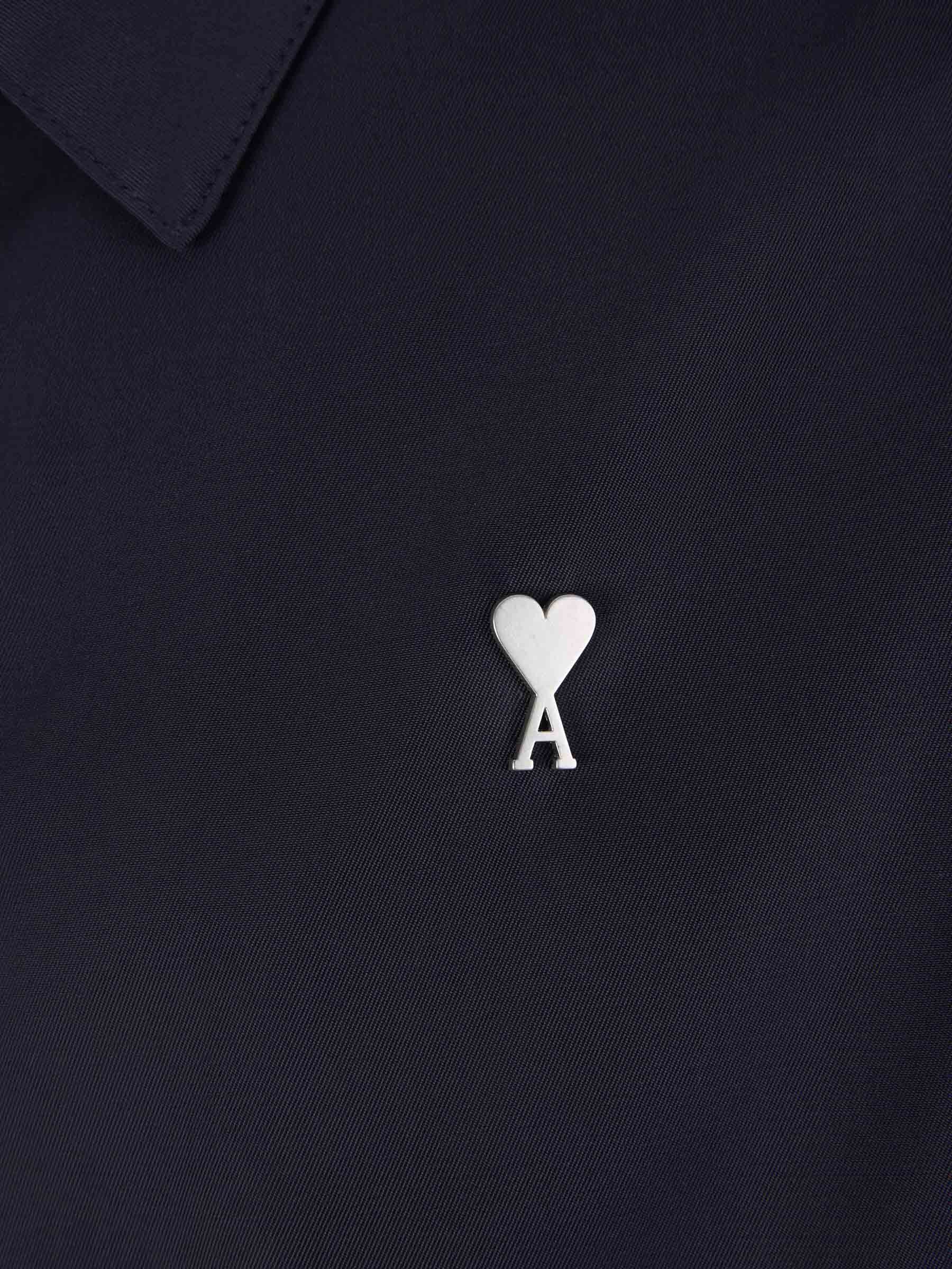 Outlet online Ami Paris Hombre Chaqueta Elástico Logo color Gris Piedra sku 512-002217 01 - Foto 9