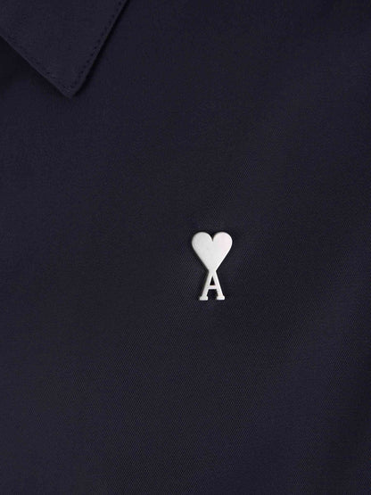 Outlet online Ami Paris Hombre Chaqueta Elástico Logo color Gris Piedra sku 512-002217 01 - Foto 9