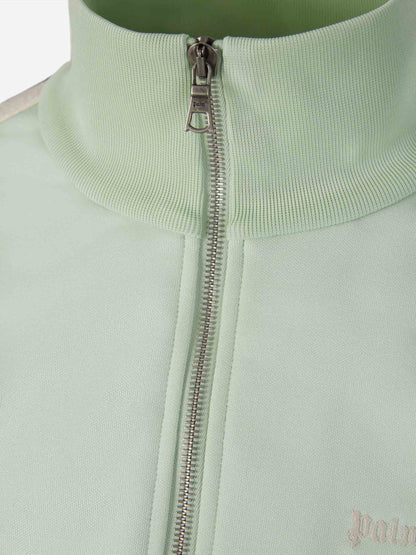 Outlet online Palm Angels Hombre Sudadera Técnica Cremallera color Verde Menta sku 512-002189 02 - Foto 4