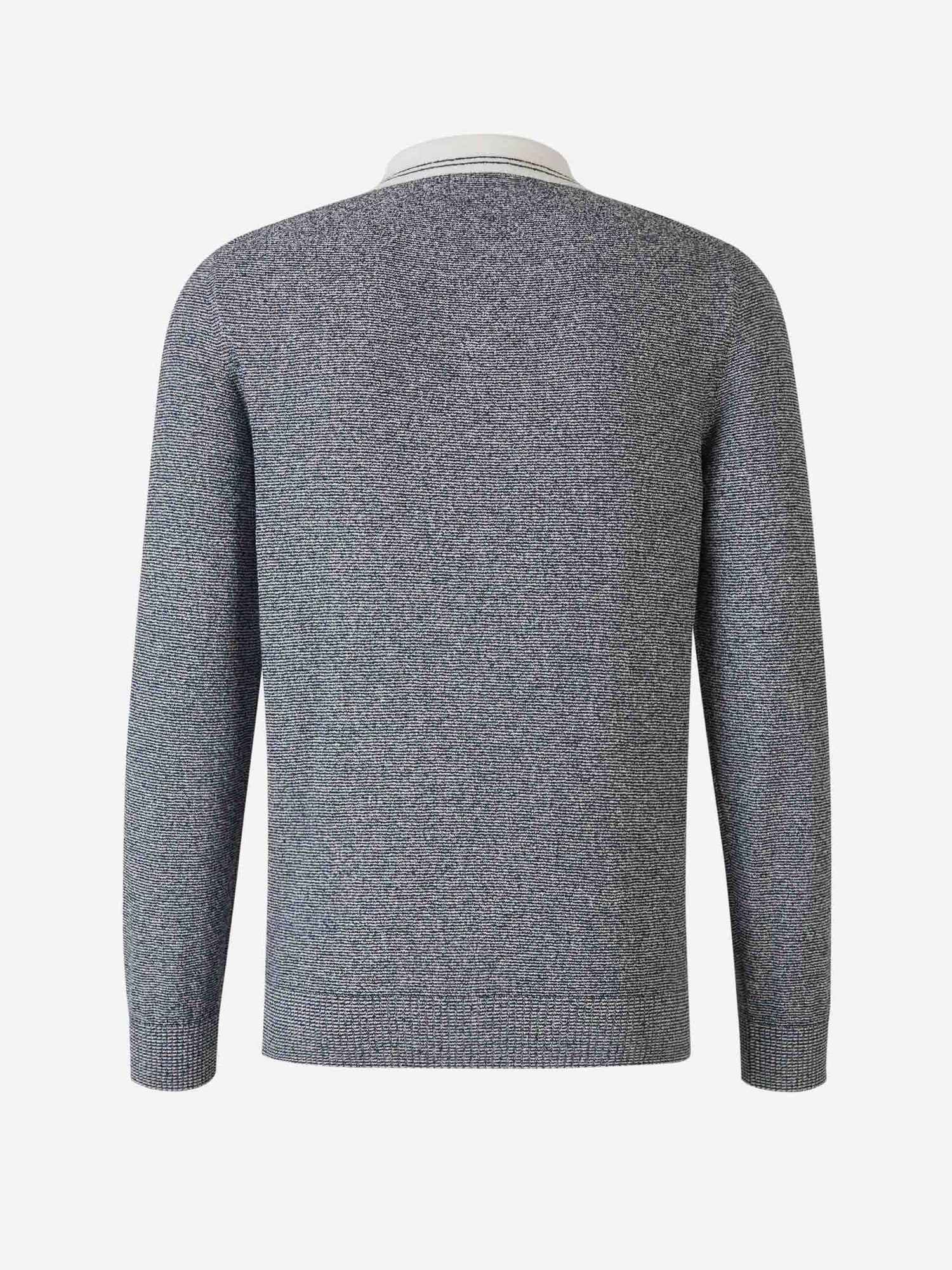 Outlet online Zanone Hombre Polo Punto Rayas color Azul sku 552-001494 01 - Foto 2