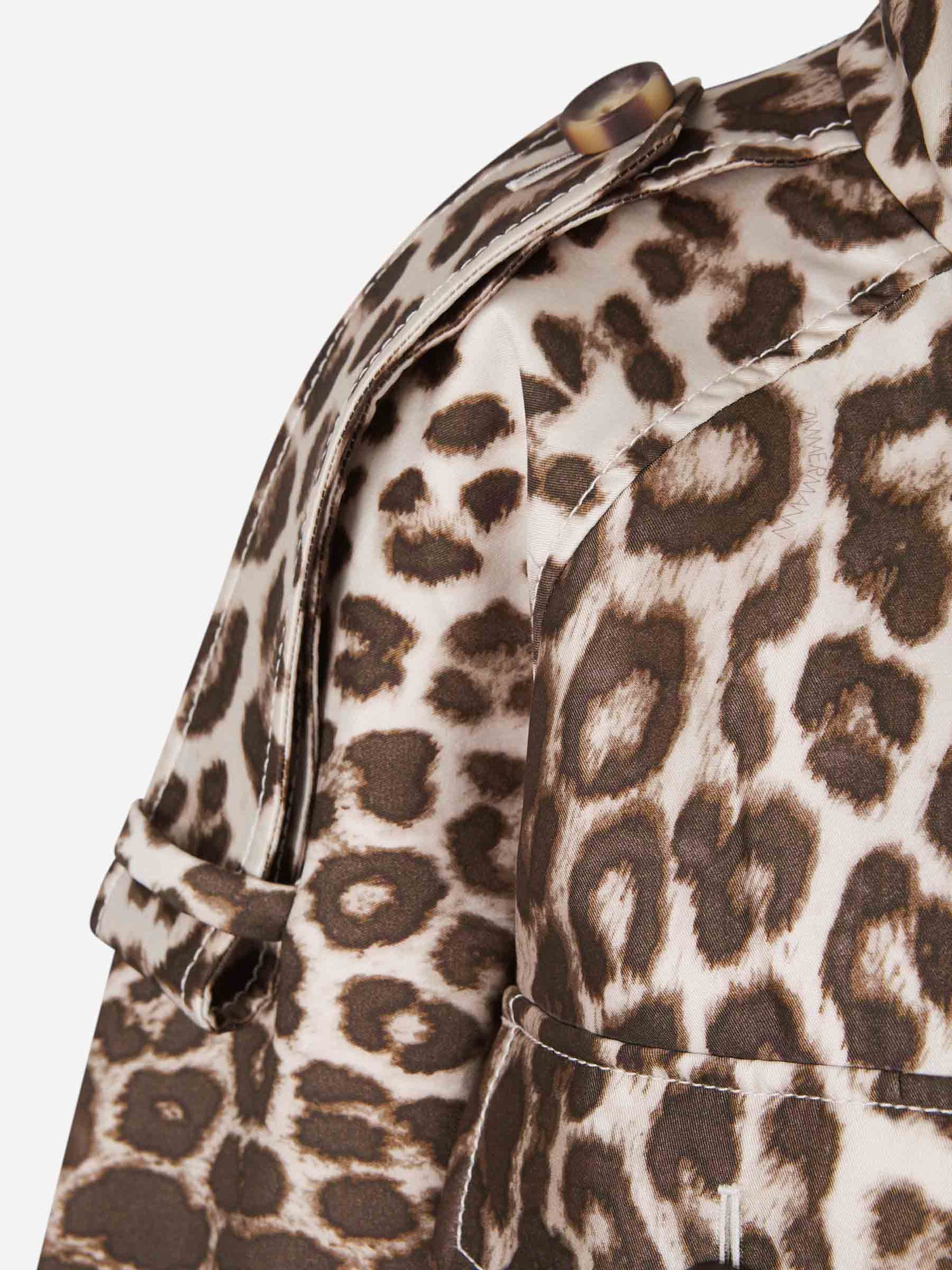 Outlet online Zimmermann Mujer Abrigo Illustration Pocket color Leopardo sku 771-001545 01 - Foto 5
