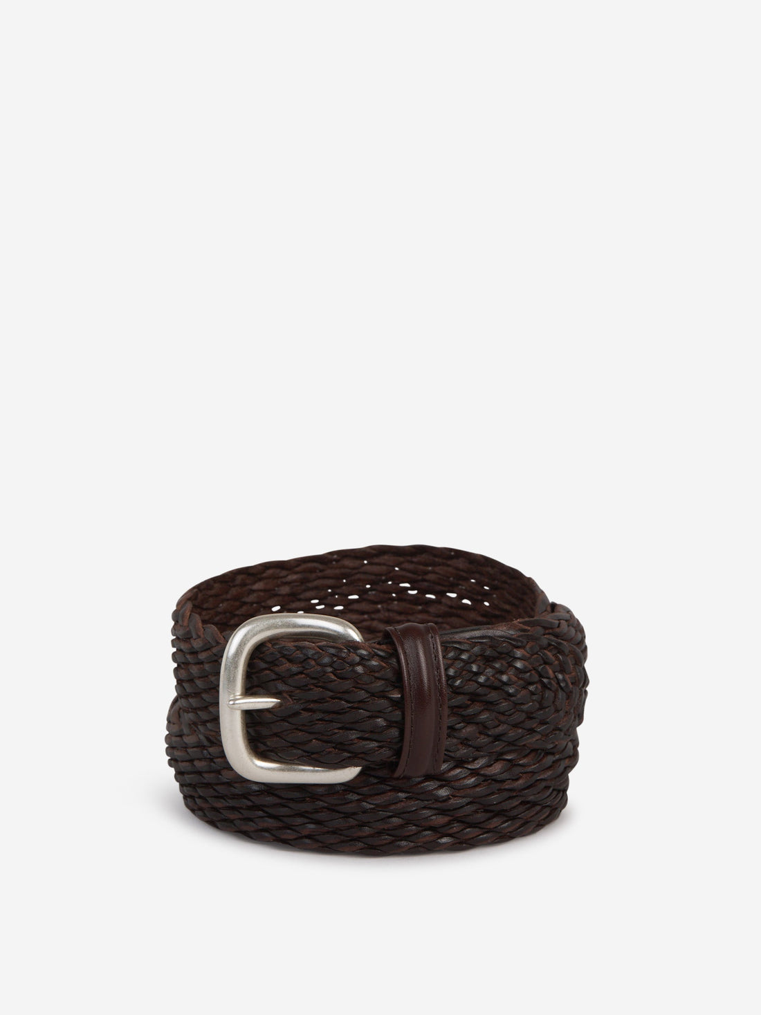 Outlet online Santa Eulalia Hombre Cinturón Trenzado Piel color Marrón sku 621-000243 01 - Foto 1