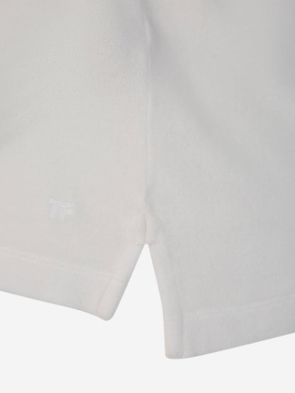 Outlet online Tom Ford Hombre Polo Punto Algodón color Blanco sku 552-001446 01 - Foto 5