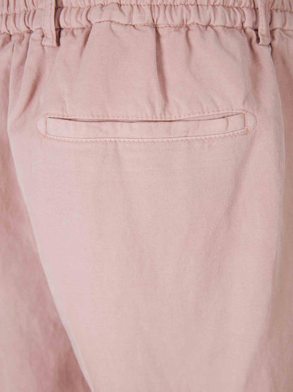 Outlet online Santa Eulalia Hombre Joggers Fluidos Lino color Rosa Empolvado sku 521-003035 05 - Foto 4