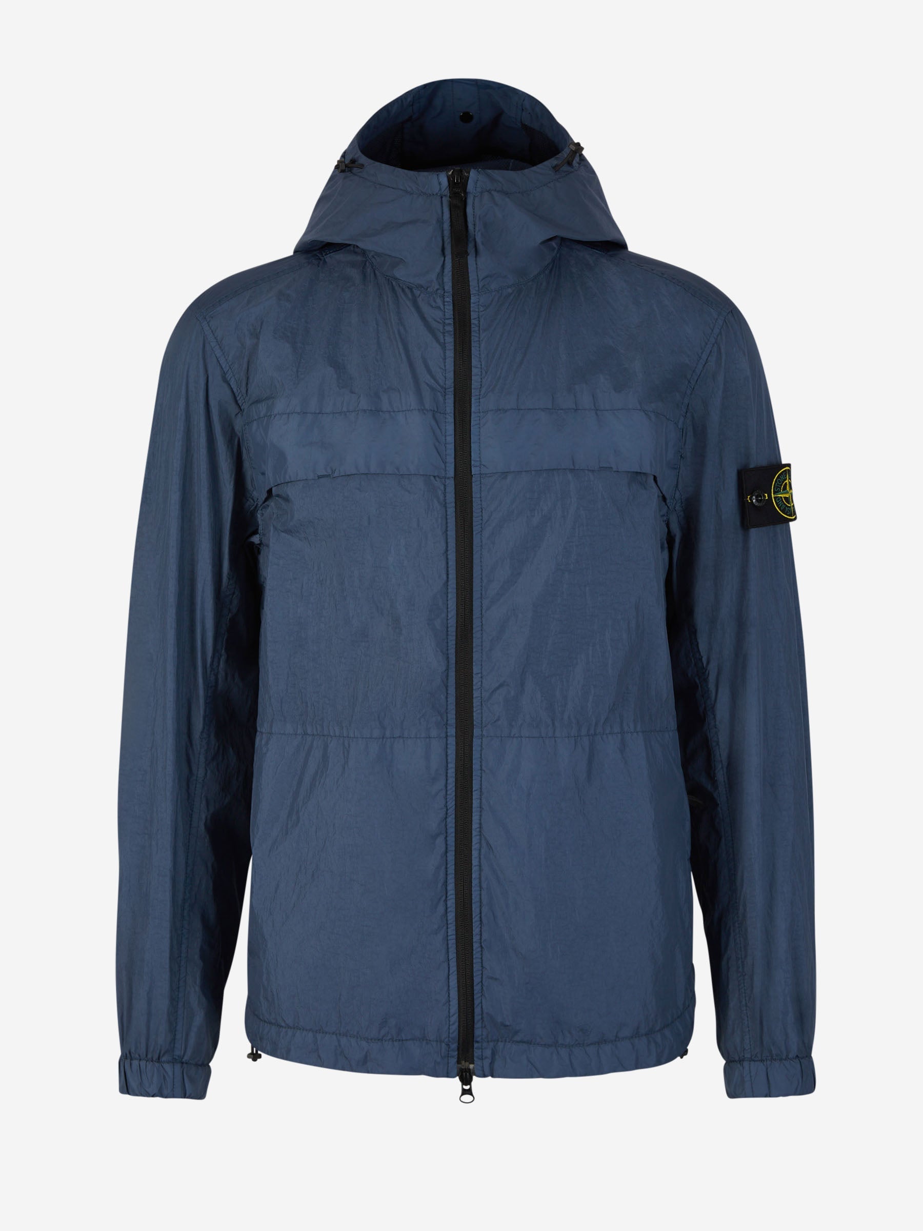 Stone Island Chaqueta Técnica Capucha color Azul Denim sku 512-002223 01 - Foto 1