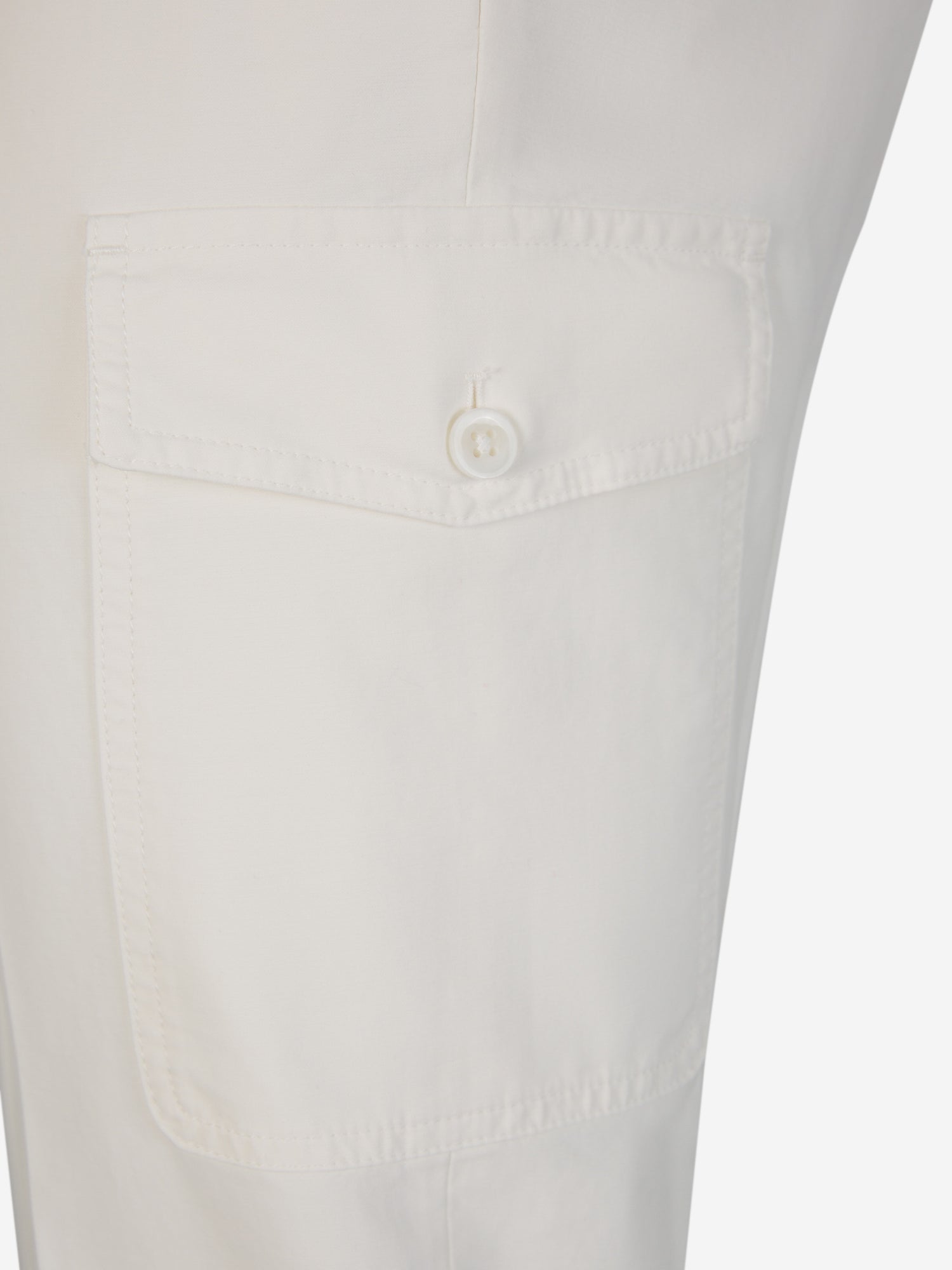 Incotex Pantalones Cargo Algodón color Blanco sku 521-002913 03 - Foto 5