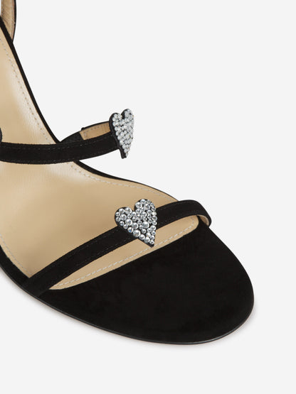 MACH &amp; MACH Sandalias Tacón Love color Negro sku 800-005390 01 - Foto 4