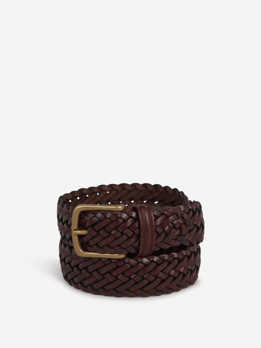 Cinturón Trenzado Piel