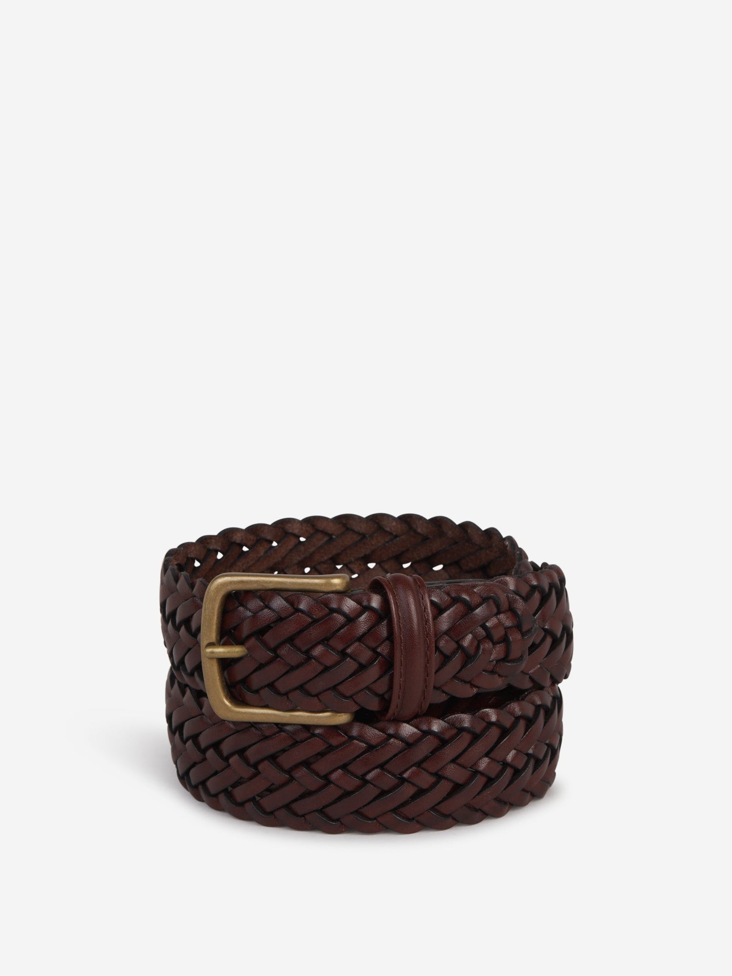 Santa Eulalia Cinturón Trenzado Piel color Marrón sku 621-000241 01 - Foto 1