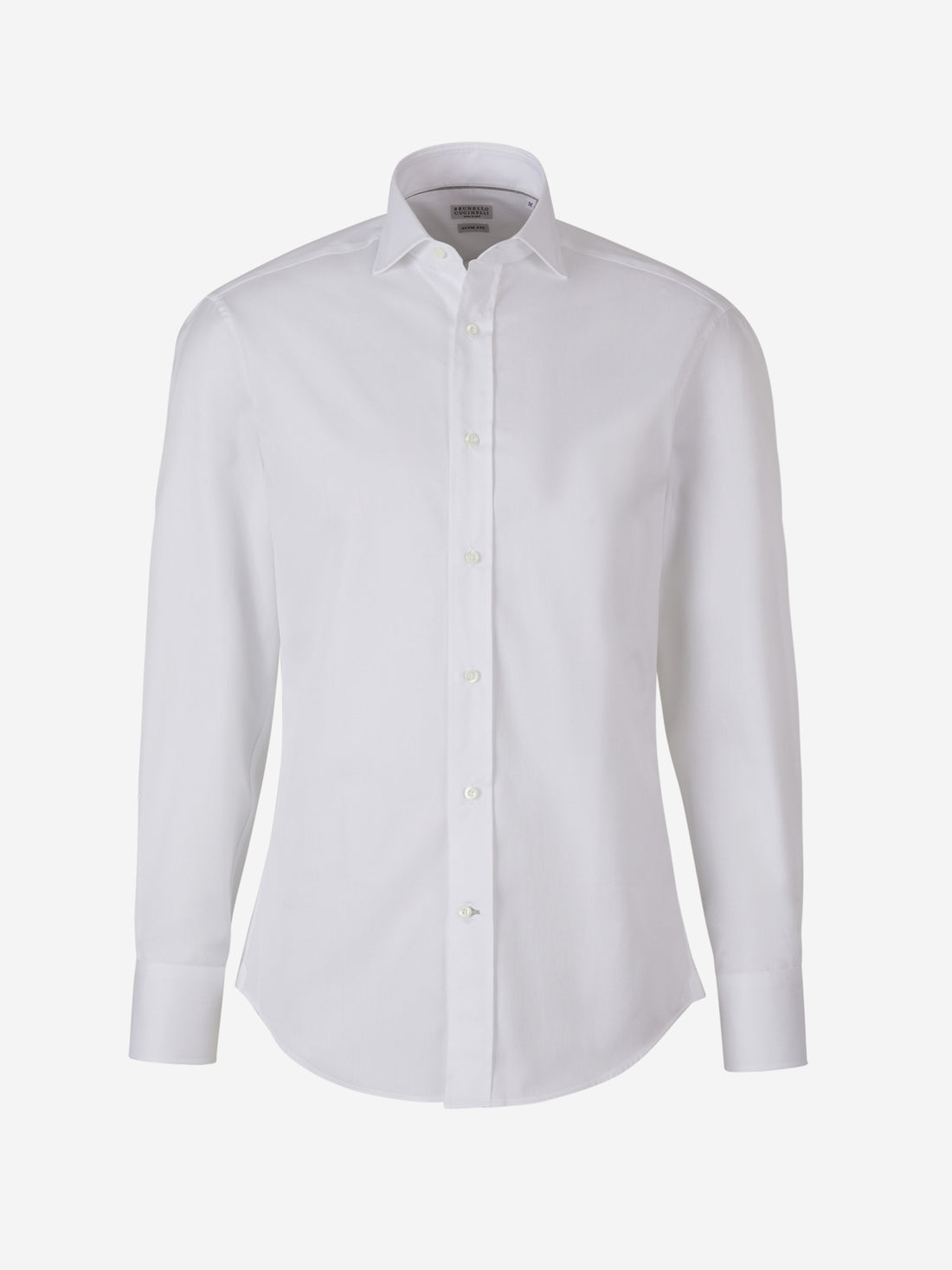 Brunello Cucinelli Camisa Lisa Algodón color Blanco sku 531-006181 01 - Foto 1
